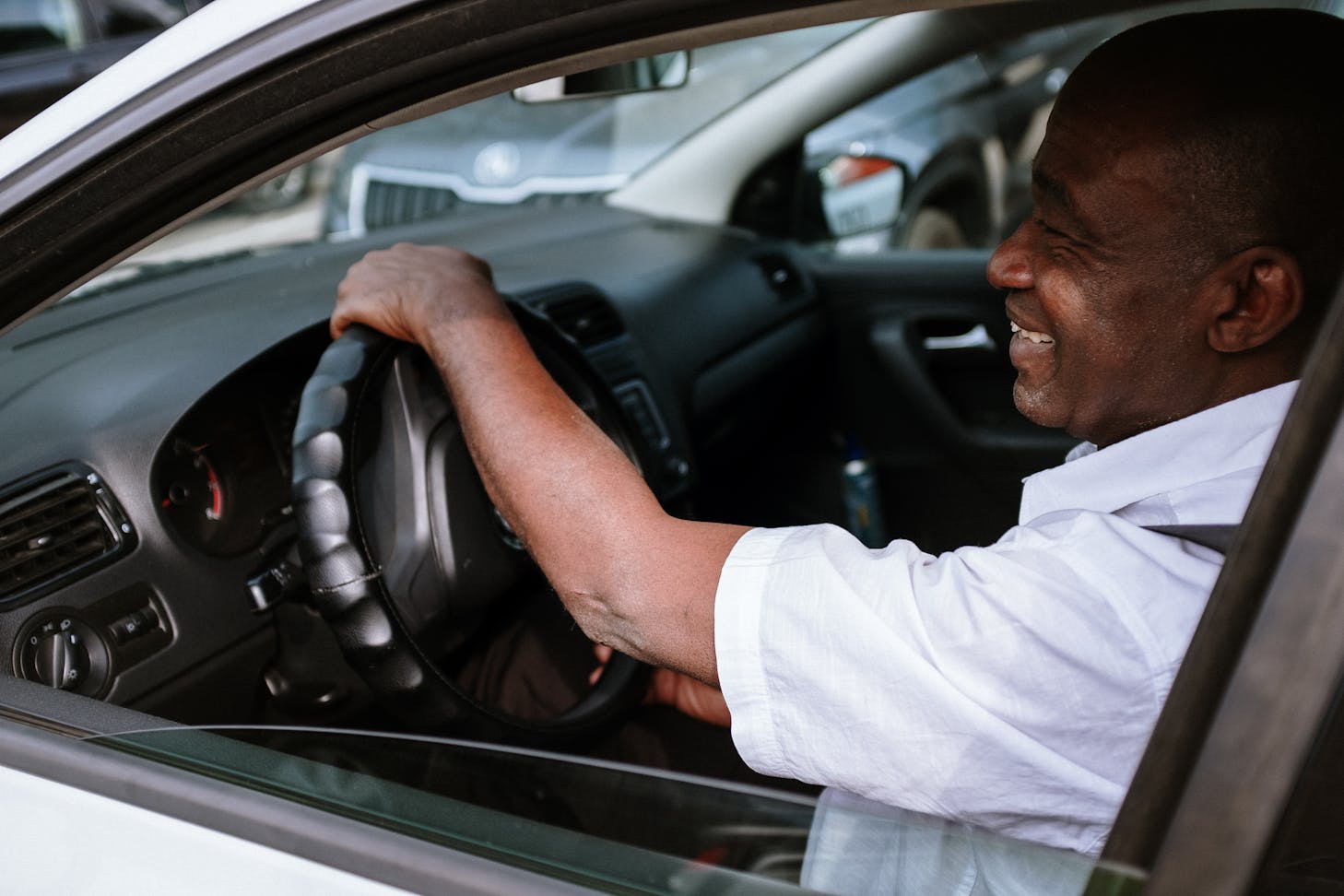 Écran de l'application Talia Chauffeur affichant le statut en ligne sur une carte